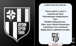 Yazıklar olsun! Aydınspor otobüs bulamazsa maça gidemeyecek