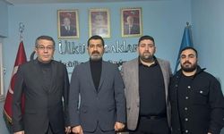 MHP yönetiminden İncirliova Ülkü Ocakları Başkanı'na hayırlı olsun ziyareti