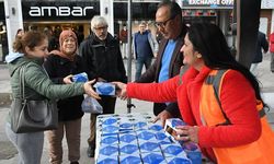 Kuşadası Belediyesinden kandil simidi ikramı