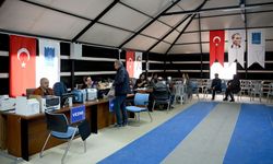 Yörük Hizmet Çadırı’nda tüm işlemler kolaylıkla yapılıyor