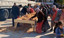 İncirliova’da 30 ton soğan yarım saatte tükendi