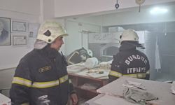 Pide salonunda doğalgaz patladı