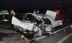 Karayolunda zincirleme kaza: 2 ölü, 5 yaralı