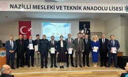 Nazilli’de projeleri ile dereceye giren okullar için ödül töreni düzenlendi