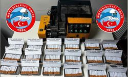 Durdurulan araçtan kaçak tütün çıktı