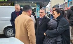 Esnafa büyük sürpriz: Ruken Kilerci ve Abdullah Güler Cumhuriyet Caddesi’ni ihya etti
