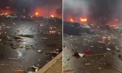 Görüntü Tel Aviv'de kaydedildi! Resmen kabusu yaşadılar