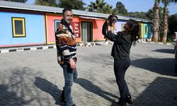 Patili can dost sıcak yuvasına kavuştu