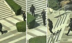 Polisle dalga geçen plaza çalışanlarına 5 yıl hapis istendi