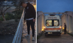 Köprüden atlayan genç kızı babası ve komşusu kurtardı