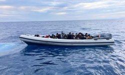 Aydın açıklarında göçmen operasyonu