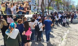 Tüm ürünleri 100 liradan satacağını duyurdu, dükkan önünde izdiham yaşandı