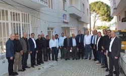 Başkan Künkcü, Karpuzlu ve Çine'de esnaflarla bir araya geldi