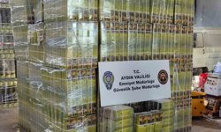 Tağşiş yağ dolumunda kullanılan 2 bin teneke ele geçirildi