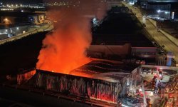 Ankara’da fabrika yangını