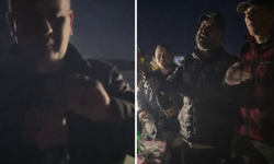 Söke’de şampanya görüntüleri olay oldu! belediye çevresi karıştı