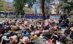 Madencilerin açlık grevi 6. gününde