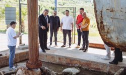 Tahsin Demirtaş'tan Davutlar jeotermal hizmet çalışmalarına yakın takip