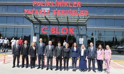 Aydın İl Sağlık Müdürü Şenkul'dan hastalara ve personele bayram ziyareti
