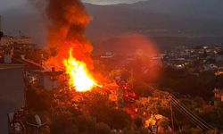 Bozdoğan'da ev yangını