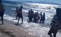Kuşadası’nda iki kişi boğulma tehlikesi geçirdi