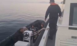 Kuşadası'nda Sahil Güvenlik radarına yakalandılar