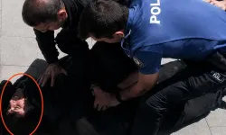 İki polisimizi şehit eden saldırganın yakalanma anı kamerada