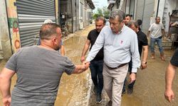 Sel mağduru esnafın imdadına Künkcü yetişti