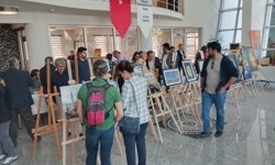 Mühendisler sanatçı yönlerini sergiledi