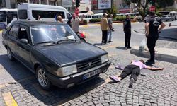 Efeler'de yaya geçidinde bir kaza daha!