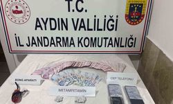 Nazilli'de yasaklı madde satıcısına suçüstü