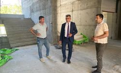 Söke Atatürk Ortaokulu inşaatında çalışmalar sürüyor