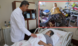 Karnından 40 kilogram kitle çıkarıldı