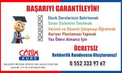 Çözüm Kurs Merkezi’nden öğrencilere ücretsiz rehberlik desteği