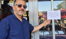Aydınlı esnaf denetime kızıp dükkanını kapattı