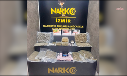 İzmir’de, 11 kilo 568 gram esrar-skank, 54 gram kokain ele geçirildi