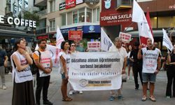 İzmir’de ‘öğretmenlere gözaltı’ tepkisi!