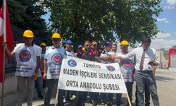 Doruk Madencilik işçileri, Çalışma ve Sosyal Güvenlik Bakanlığı önünde!