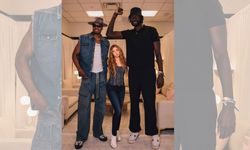 Shakira, Serge Ibaka ve Mamadou Ndiaye ile buluştu