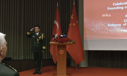Ankara'da dikkat çeken tören