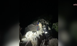 Dağda mahsur kalan 2 mühendis kurtarıldı!