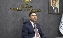 AK Parti Tunceli İl Başkanı Hakan Özer, görevinden istifa etti