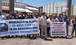 Elazığ Maden’deki işçilerin eylemi 2. gününde!