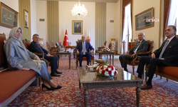 Kurtulmuş, AK Parti Grup Başkanı Abdullah Güler ile görüştü