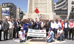 TÜRK-İŞ Başkanlar Kurulu'ndan oturma eylemi yapan Türk Maden-İş üyesi işçilere ziyaret