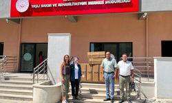 Beyazay, huzurevi sakinlerini unutmadı