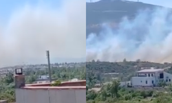 Didim'de korkutan yangın!