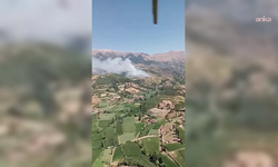 Kiraz’da ziraai alanda başlayan yangın ormana sıçradı