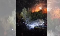 Manisa Kula’daki yangına müdahale sürüyor