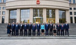 AYM Başkanı Özkaya ve beraberindeki heyet Çin'e çalışma ziyareti gerçekleştirdi